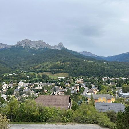 Ferienwohnung Terrasse Adroit T2 Barcelonnette - Wi-Fi Gratuit - 7 Couchages Exterior foto